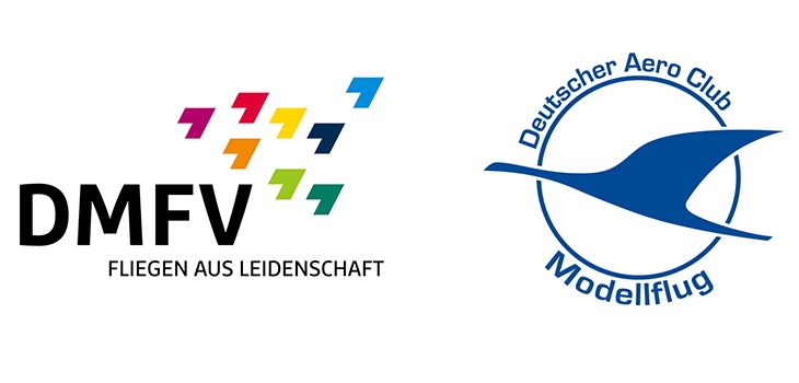 Logos des deutschen AeroClub Modellflug und des deutschen Modellflugverbandes