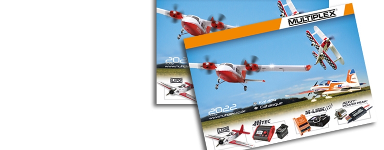 Bild vom Modellflug-Katalog 2022 von Multiplex